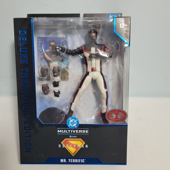 Superman DC Multiverse Deluxe Theatrical Edition Mr. Terrific Action Figure 1182 - Picture 5 of 5